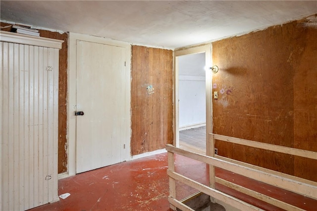 11 Walnut St, Phelps, NY 14533 - hallway featuring concrete floors