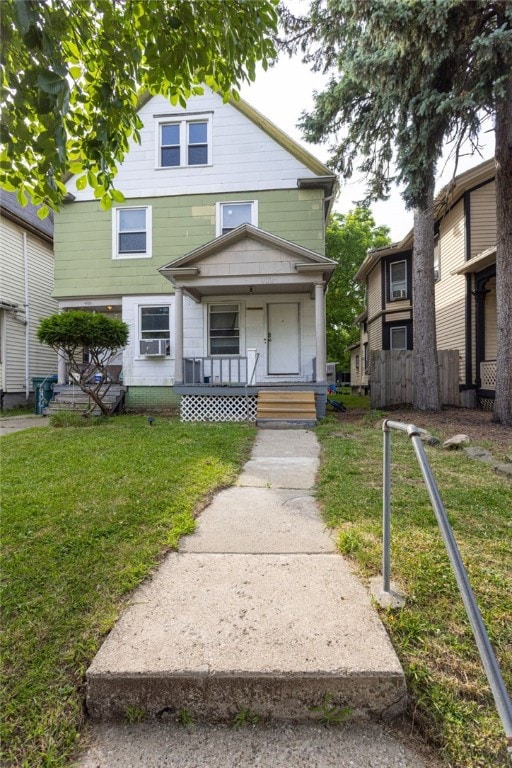 900-902 S Plymouth Ave, Rochester, NY 14608 - traditional style home featuring covered porch