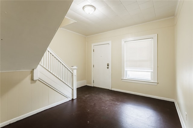 900-902 S Plymouth Ave, Rochester, NY 14608 - foyer entrance featuring ornamental molding and stairs