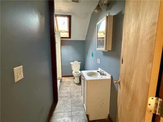 1796 Gladstone Hollow Rd, Andes, NY 13731 - bathroom with vanity and tile patterned flooring