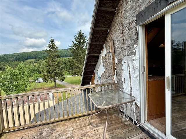 1796 Gladstone Hollow Rd, Andes, NY 13731 - view of wooden deck