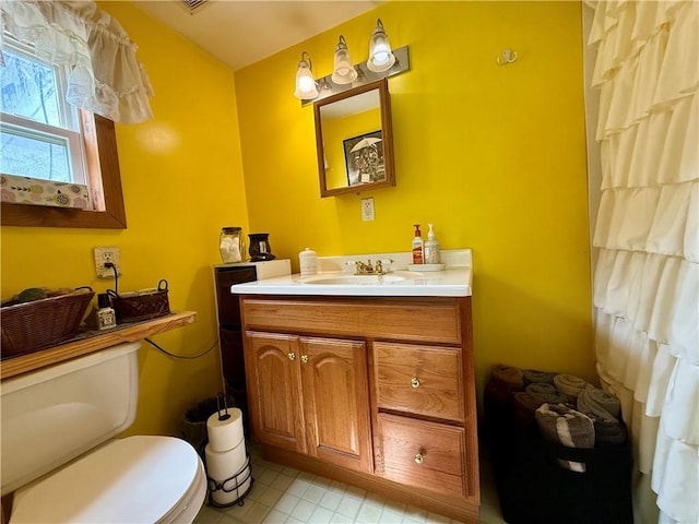 1796 Gladstone Hollow Rd, Andes, NY 13731 - bathroom featuring vanity and tile patterned floors
