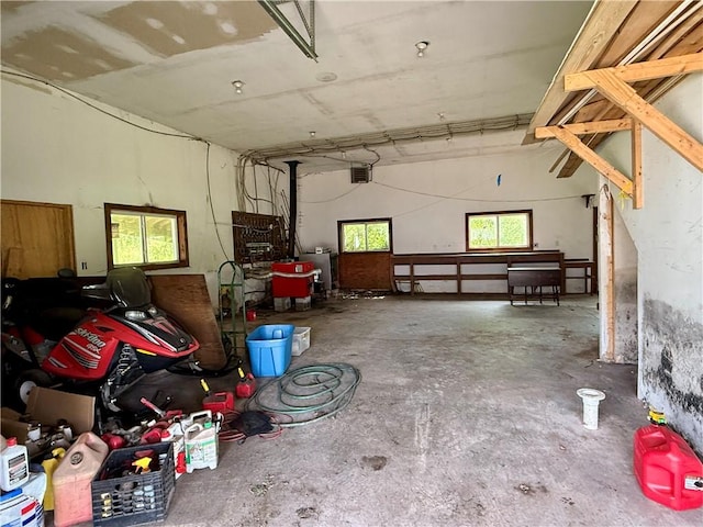 1796 Gladstone Hollow Rd, Andes, NY 13731 - garage featuring a garage door opener
