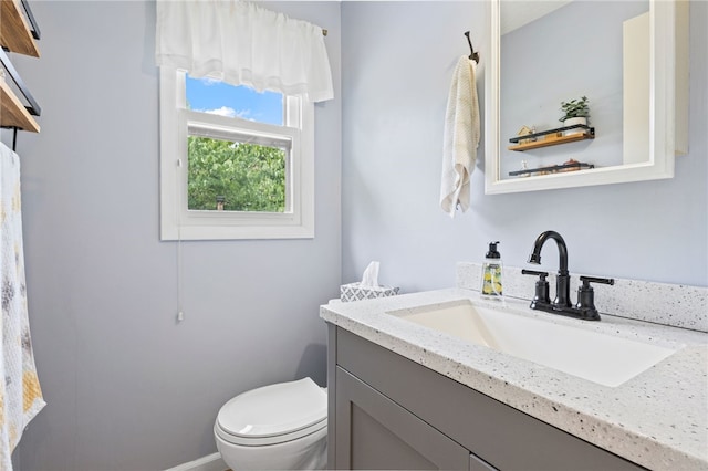 158 Round Pond Ln, Greece, NY 14626 - bathroom with vanity and toilet