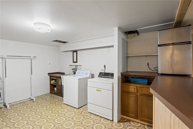 158 Round Pond Ln, Greece, NY 14626 - laundry area with independent washer and dryer