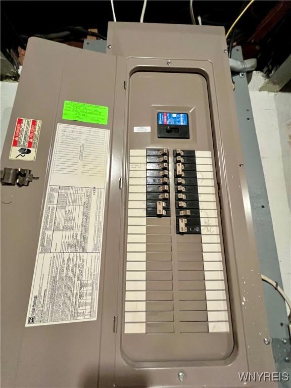 858 Starin Ave, Tonawanda, NY 14223 - utilities with electric panel