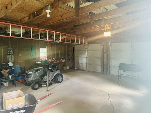 159 County Road 26, Afton, NY 13813 - garage featuring a garage door opener