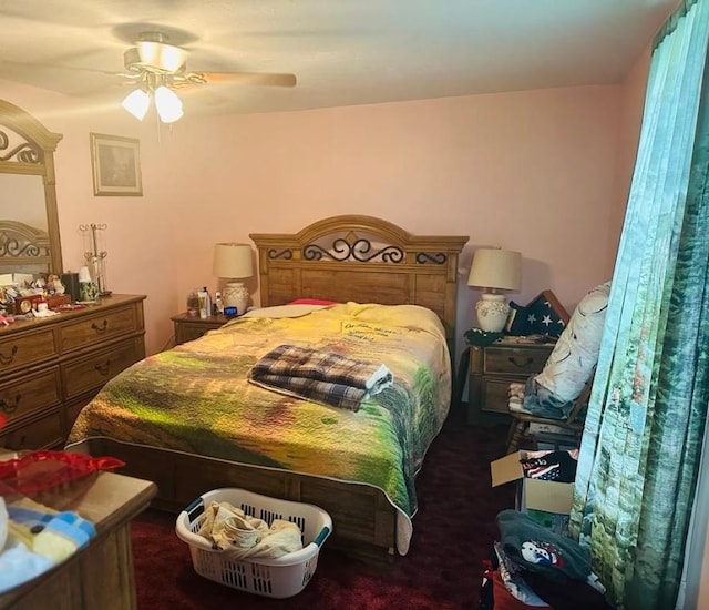 159 County Road 26, Afton, NY 13813 - bedroom with a ceiling fan