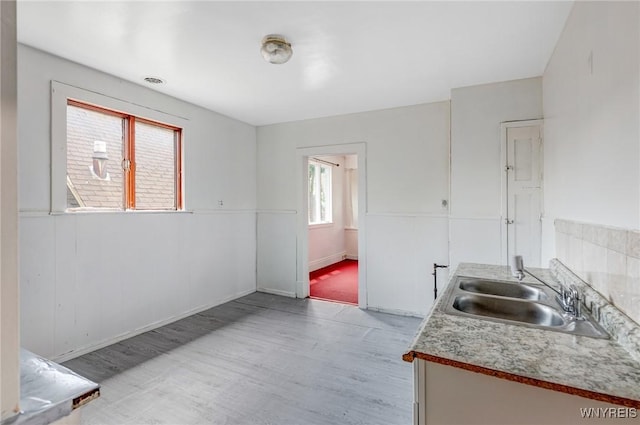 75 Schutrum St, Buffalo, NY 14212 - kitchen featuring light wood-style flooring and light countertops