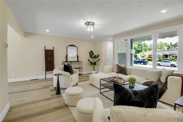101 Kurtz Ave, Lancaster, NY 14086 - living area with light wood-style flooring and recessed lighting
