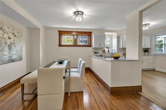 111 Montrose Ave, Buffalo, NY 14214 - dining room featuring wood finished floors and baseboards