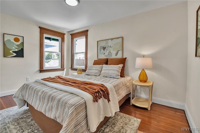 111 Montrose Ave, Buffalo, NY 14214 - bedroom with baseboards and wood finished floors