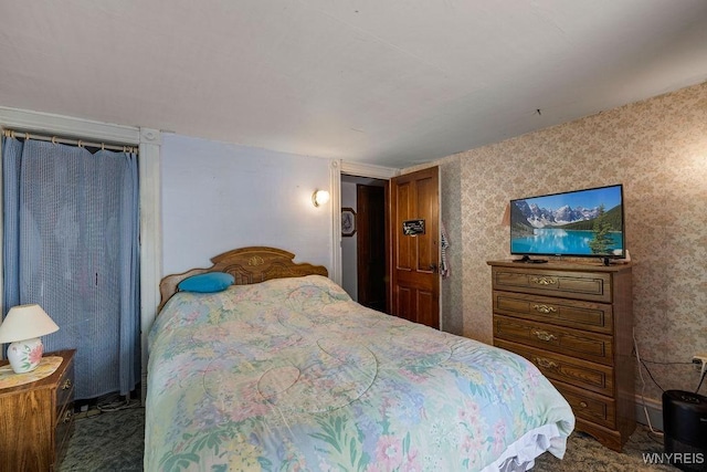 19 Reed St, Lockport City, NY 14094 - bedroom with wallpapered walls
