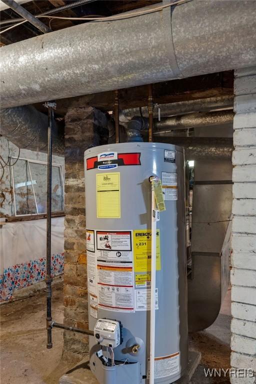 19 Reed St, Lockport City, NY 14094 - utilities featuring gas water heater