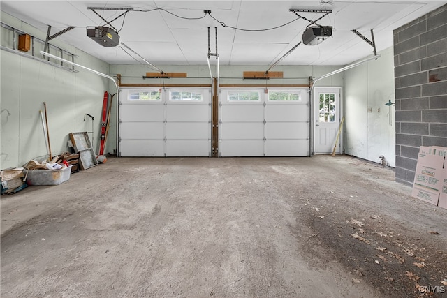 7569 Northfield Ln, Manlius, NY 13104 - garage with a garage door opener
