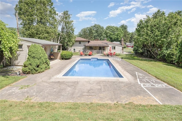 17 Francine Dr, Gates, NY 14606 - view of pool featuring shuffleboard