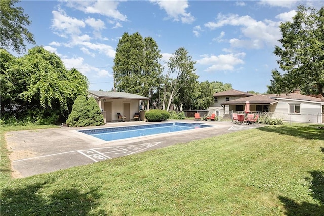 17 Francine Dr, Gates, NY 14606 - outdoor pool with a patio area