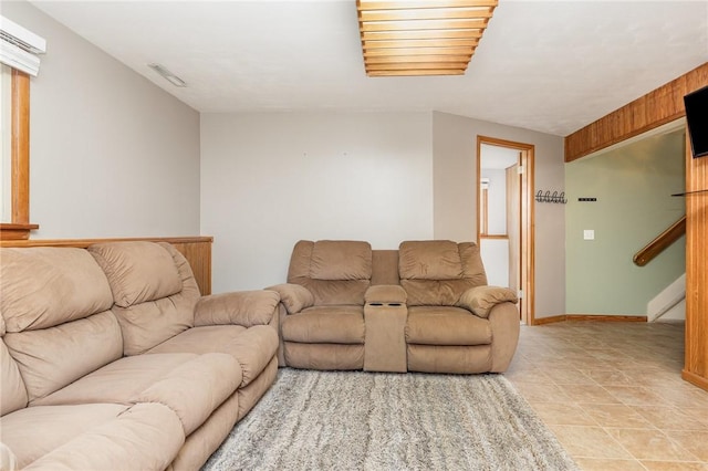 17 Francine Dr, Gates, NY 14606 - living area with stairs
