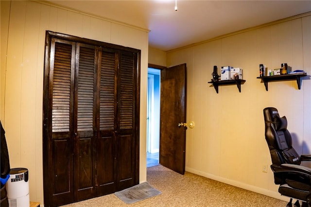 3 Willow Dr, Erwin, NY 14870 - carpeted bedroom featuring a closet and a desk