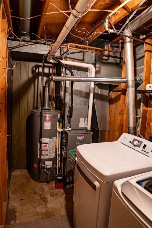 3 Willow Dr, Erwin, NY 14870 - utilities featuring gas water heater and washer and dryer