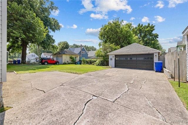 2469 Seneca St, West Seneca, NY 14210 - detached garage featuring a residential view