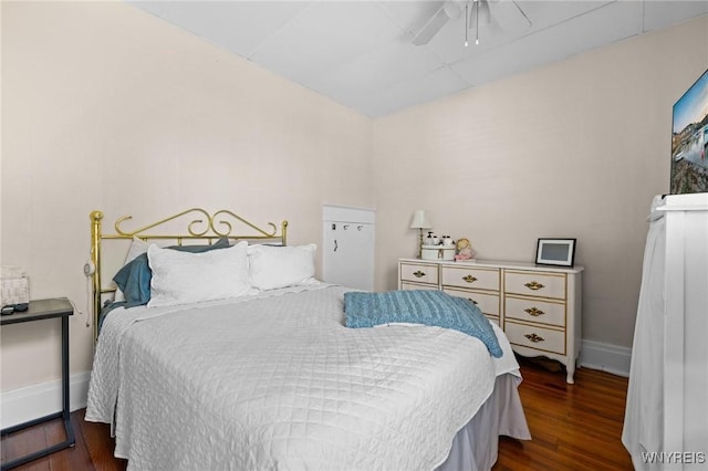 2469 Seneca St, West Seneca, NY 14210 - bedroom featuring wood finished floors and ceiling fan