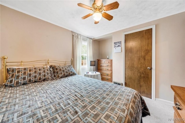 159 Beale Ave, Cheektowaga, NY 14225 - bedroom featuring carpet flooring and ceiling fan