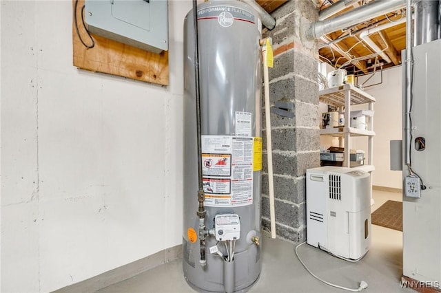 159 Beale Ave, Cheektowaga, NY 14225 - utility room with water heater and electric panel
