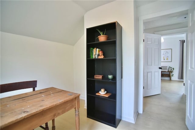 360 Ellison St, Rochester, NY 14609 - office featuring light wood-style flooring and lofted ceiling