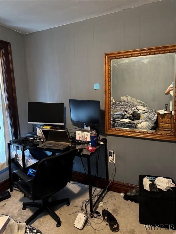 51 Ashton Pl, Buffalo, NY 14220 - office with baseboards