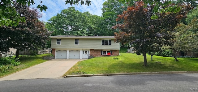 20 Pond Path, Oswego, NY 13126 - view of front of property featuring an attached garage, driveway, and brick siding