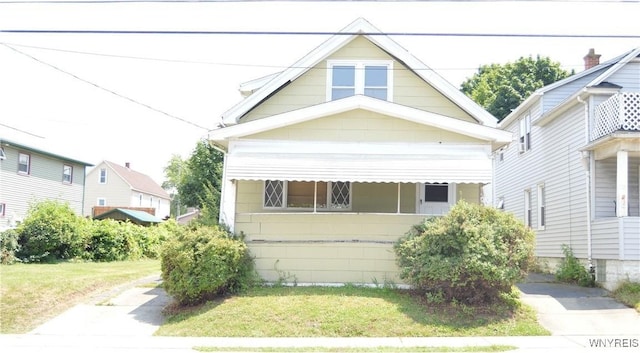 77 Harlem Rd, West Seneca, NY 14224 - view of front of home with a front yard