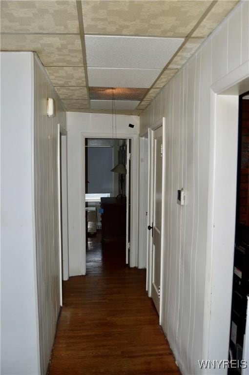 77 Harlem Rd, West Seneca, NY 14224 - hall featuring wood finished floors