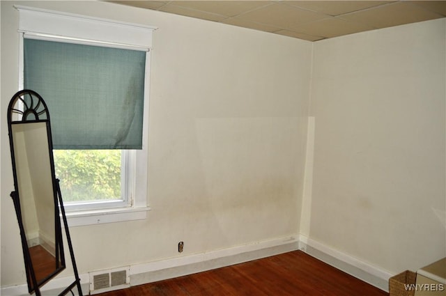 77 Harlem Rd, West Seneca, NY 14224 - spare room with dark wood finished floors and baseboards