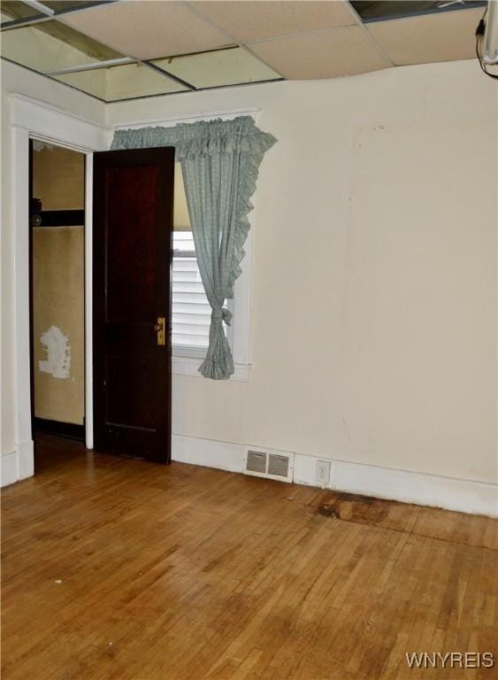 77 Harlem Rd, West Seneca, NY 14224 - empty room with wood finished floors