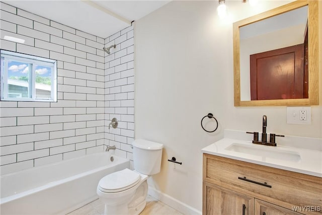 153 Hinman Ave, Buffalo, NY 14216 - bathroom featuring vanity,  shower combination, and tile patterned flooring