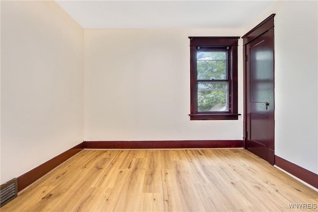 153 Hinman Ave, Buffalo, NY 14216 - empty room with light wood-style flooring