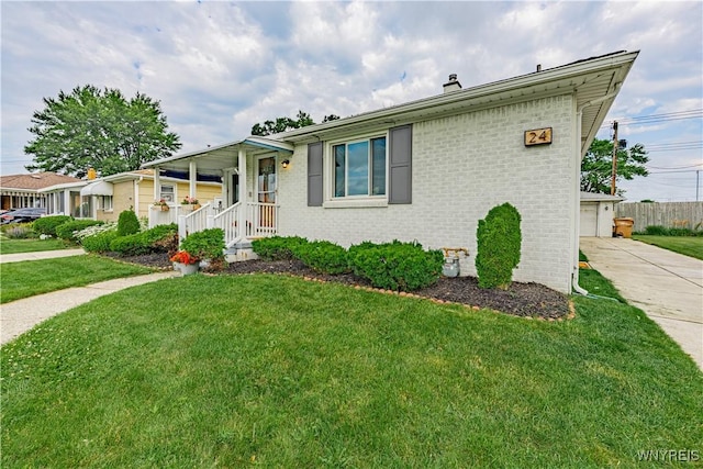 24 Ceil Dr, Cheektowaga, NY 14227 - view of front of property with brick siding, a garage, and driveway