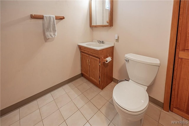 24 Ceil Dr, Cheektowaga, NY 14227 - half bathroom with vanity and tile patterned floors