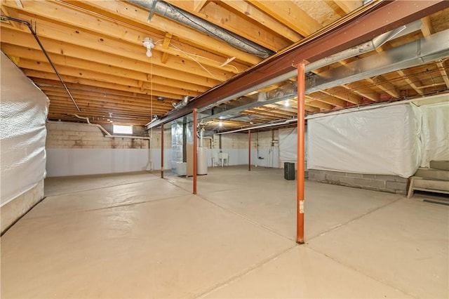 65 Sotheby Dr, Greece, NY 14626 - below grade area featuring water heater and heating unit