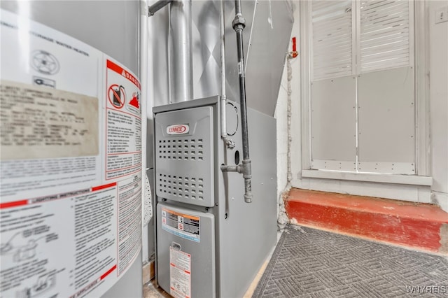302 Midland Ave, Tonawanda, NY 14223 - utility room with water heater