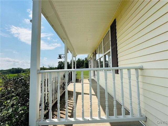 3370 Hicks Rd, Scipio, NY 13118 - view of balcony