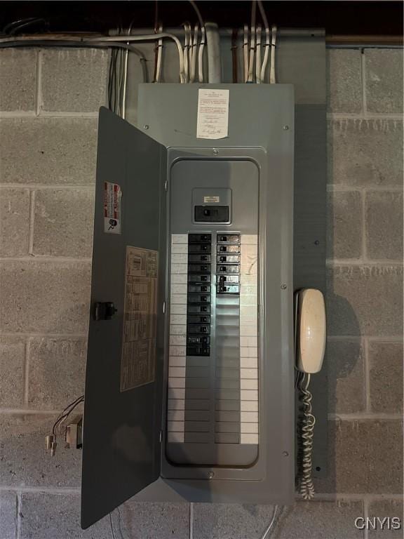 3370 Hicks Rd, Scipio, NY 13118 - utility room featuring electric panel