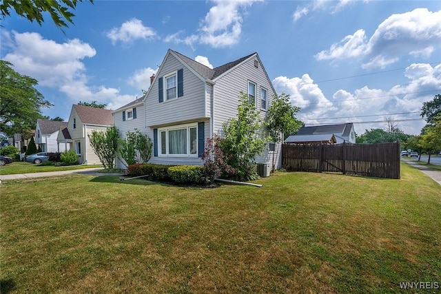 165 Kelvin Dr, Tonawanda, NY 14223 - view of side of home with a central air condition unit