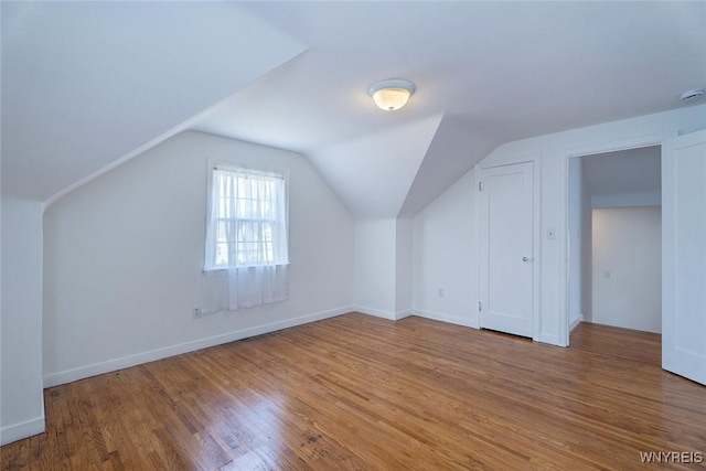 165 Kelvin Dr, Tonawanda, NY 14223 - additional living space with wood finished floors and lofted ceiling