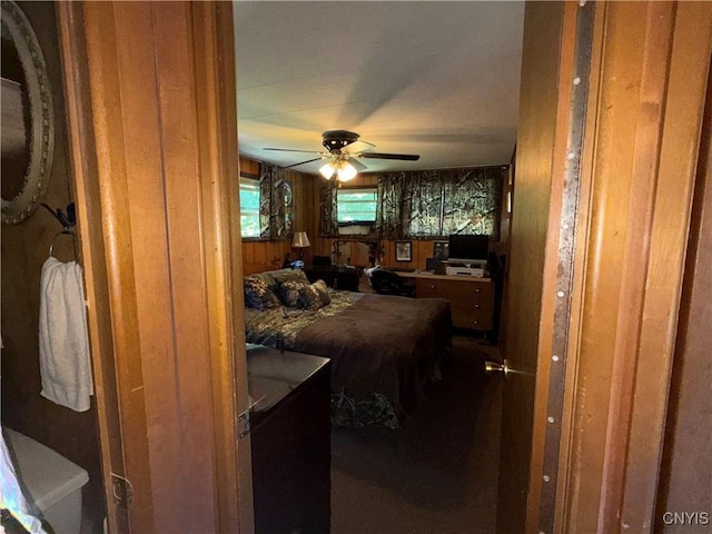 209 Lackawack Hill Rd, Wawarsing, NY 12458 - bedroom featuring a ceiling fan