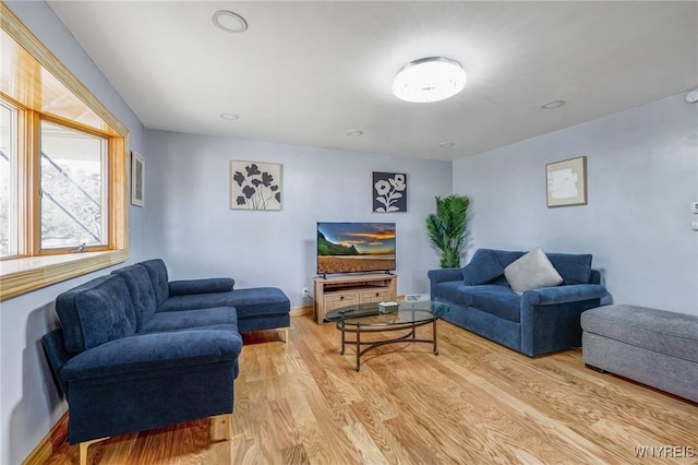 41 Dennis Ln, Cheektowaga, NY 14227 - living area featuring light wood-type flooring and baseboards