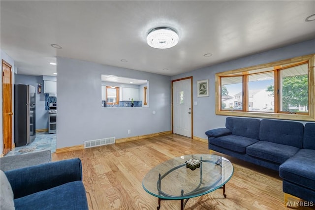 41 Dennis Ln, Cheektowaga, NY 14227 - living room with wood finished floors and recessed lighting