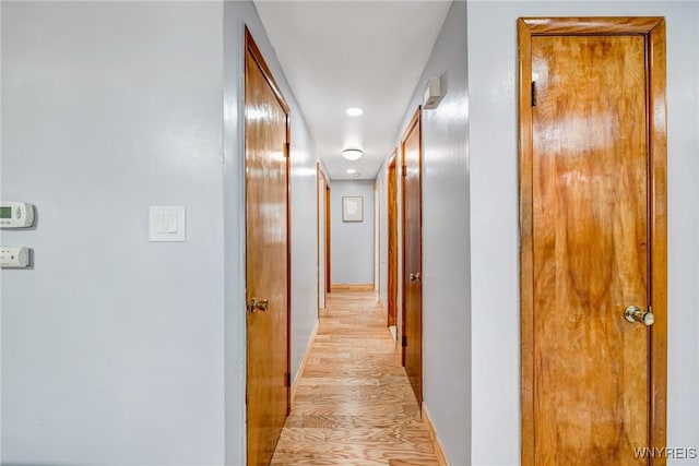 41 Dennis Ln, Cheektowaga, NY 14227 - hall featuring light wood-style floors and recessed lighting
