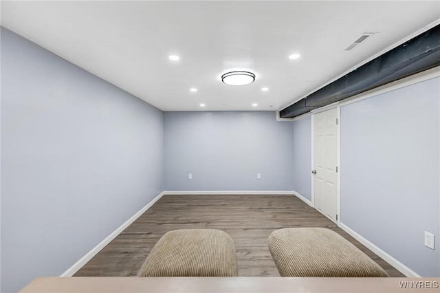 41 Dennis Ln, Cheektowaga, NY 14227 - finished below grade area with wood finished floors and recessed lighting